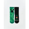 LCW Kids Karışık Minecraft Desenli Erkek Çocuk Soket Çorap 5li