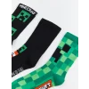 LCW Kids Karışık Minecraft Desenli Erkek Çocuk Soket Çorap 5li