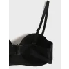 LCW DREAM Siyah Balenli Dolgusuz Straplez Sütyen