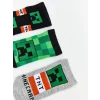 LCW Kids Karışık Minecraft Desenli Erkek Çocuk Patik Çorap 5li