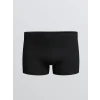 LC WAIKIKI Siyah Standart Kalıp Pamuklu Esnek Erkek Boxer 3lü