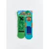 LCW Kids Karışık Minecraft Baskılı Erkek Çocuk Soket Çorap 5li