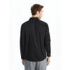 LCW BUSINESS Siyah Slim Fit Uzun Kollu Erkek Gömlek
