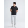 XSIDE Gri Standart Kalıp Erkek Jogger Eşofman Altı