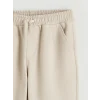LCW Kids Bej Beli Lastikli Pileli Erkek Çocuk Pantolon