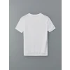XSIDE ACTIVE Beyaz Bisiklet Yaka Kısa Kollu Erkek Spor Tişört