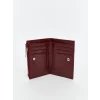 LCW ACCESSORIES Bordo Deri Görünümlü Kadın Cüzdan
