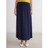 LCW Grace Lacivert Beli Lastikli A Kesim Etek