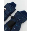 LCW ACCESSORIES Lacivert Baskılı Erkek Çocuk Kar Eldiveni