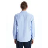 LCW BUSINESS Mavi Slim Fit Uzun Kollu Oxford Erkek Gömlek