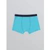LCW Kids Gri Baskılı Erkek Çocuk Boxer 3lü