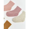 LCW baby Lila Basic Kız Çocuk Soket Çorap 5li