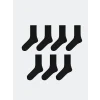LCW ACCESSORIES Siyah Erkek Soket Çorap 7li