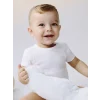 LCW baby Ekru Basic Erkek Bebek Çıtçıtlı Body 3lü