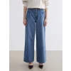 LCW Jeans İndigo Wideleg Kadın Jean Pantolon