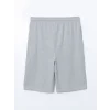 LCWAIKIKI Classic Gri Standart Kalıp Erkek Şort