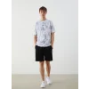 XSIDE ACTIVE Siyah Slim Fit Erkek Spor Şort