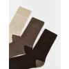 LCW ACCESSORIES Bej Erkek Soket Çorap 5li