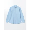 LCWAIKIKI Classic Mavi Regular Fit Uzun Kollu Oxford Erkek Gömlek