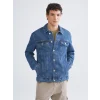 LCW Jeans İndigo Standart Kalıp Erkek Jean Ceket