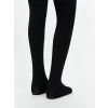 LCW Kids Siyah Basic Kız Çocuk Termal Külotlu Çorap
