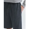 XSIDE Antrasit Rahat Kalıp Erkek Şort