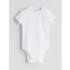 LCW baby Ekru Basic Kız Bebek Çıtçıtlı Body 3lü