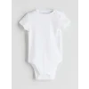 LCW baby Ekru Basic Kız Bebek Çıtçıtlı Body 3lü