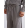 XSIDE Gri Rahat Kalıp Gabardin Erkek Pantolon