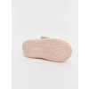 LCW STEPS Pembe Cırt Cırtlı Kız Bebek Panduf