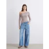 XSIDE Mavi Baggy Fit Kadın Jean Pantolon