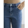LCWAIKIKI Classic İndigo Yüksek Bel Slim Fit Kadın Jean Pantolon