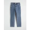 LCWAIKIKI Classic İndigo Yüksek Bel Slim Fit Kadın Jean Pantolon