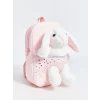 LCW ACCESSORIES Pembe Tavşan Oyuncaklı Kız Çocuk Sırt Çantası