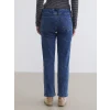 LCWAIKIKI Classic İndigo Slim Mom İçi Şardonlu Kadın Jean Pantolon
