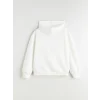 LCW Kids Ekru Kapüşonlu Kız Çocuk Kalın Sweatshirt