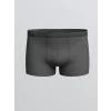 LC WAIKIKI Antrasit Standart Kalıp Pamuklu Esnek Erkek Boxer 3lü