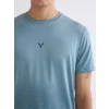 XSIDE ACTIVE Siyah Bisiklet Yaka Erkek Spor Tişört