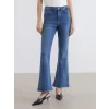 LCW Jeans İndigo Flare Kadın Jean Pantolon