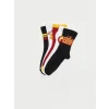LCW Kids Karışık Galatasaray Desenli Erkek Çocuk Soket Çorap 5li