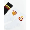 LCW Kids Karışık Galatasaray Desenli Erkek Çocuk Soket Çorap 5li
