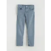 LCW Kids Gri Slim Fit Erkek Çocuk Jean Pantolon