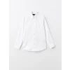 LCW BUSINESS Beyaz Slim Fit Uzun Kollu Erkek Gömlek