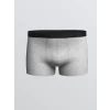 LC WAIKIKI Gri Standart Kalıp Pamuklu Esnek Erkek Boxer 3lü