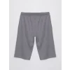 LCWAIKIKI Classic Gri Standart Kalıp Erkek Bermuda Şort