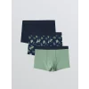 LCW Kids Lacivert Erkek Çocuk Boxer 3lü