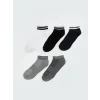 LCW ACCESSORIES Karışık Çizgili Erkek Patik Çorap 5li