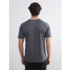 XSIDE ACTIVE Antrasit Bisiklet Yaka Erkek Tişört