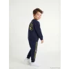 LCW Kids Lacivert Fenerbahçe Baskılı Erkek Çocuk Kalın Sweatshirt ve Eşofman Altı