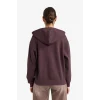 Defacto C1809AXBN340 Kahve Relax Fit Kapüşonlu Basic Düz Kalın Fermuarlı Sweatshirt